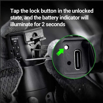 Nextorch ND30 dispositif de distraction tactique rechargeable 11 000 Lumens 130 dB  NYCTALOPE  