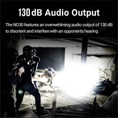 Nextorch ND30 dispositif de distraction tactique rechargeable 11 000 Lumens 130 dB  NYCTALOPE  