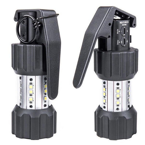 Nextorch ND30B - dispositif de distraction tactique civil rechargeable - 11000Lumens 130 dB - NYCTALOPE