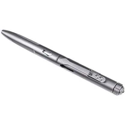 Nextorch NP11 Ti - Stylo tactique de sécurité avec brise vitre - Titane - NYCTALOPE