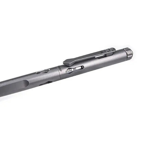 Nextorch NP11 Ti - Stylo tactique de sécurité avec brise vitre - Titane - NYCTALOPE