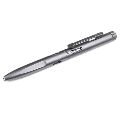 Nextorch NP11 Ti - Stylo tactique de sécurité avec brise vitre - Titane - NYCTALOPE