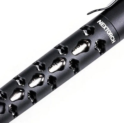 Nextorch NP20 - Stylo tactique de sécurité avec brise vitre - Noir  NYCTALOPE  