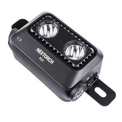 Lampe Tactique Nextorch P21 - 3000 Lumens - phare focalisable pour bouclier balistique  NYCTALOPE  