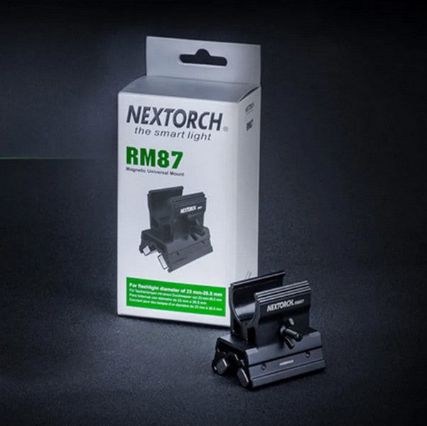 Support magnétique Nextorch RM87 montage rapide sur fusil et arme pour lampe torche