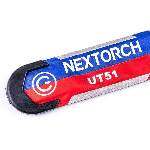 Nextorch UT51 - Bracelet d'avertissement clignotant rouge-bleu - rechargeable USB-C  NYCTALOPE  
