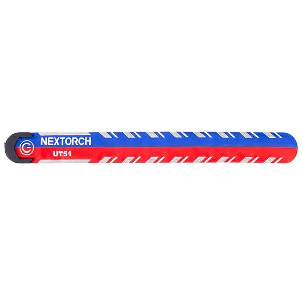 Nextorch UT51 - Bracelet d'avertissement clignotant rouge-bleu - rechargeable USB-C  NYCTALOPE  