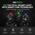 Nextorch UT61 - Feu de signalisation pour casque tactique - rechargeable USB-C  NYCTALOPE  