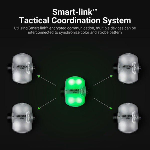 Nextorch UT61 - Feu de signalisation pour casque tactique - rechargeable USB-C Nextorch