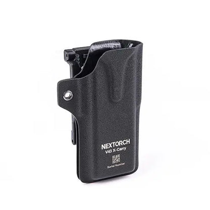 Nextorch V43 X-CARRY Étui Tactique à Dégainage Rapide - Kydex - Rotation 360° - Compatible TA70  NYCTALOPE  