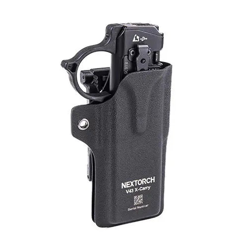 Nextorch V43 X-CARRY Étui Tactique à Dégainage Rapide - Kydex - Rotation 360° - Compatible TA70  NYCTALOPE  