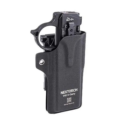 Nextorch V43 X-CARRY Étui Tactique à Dégainage Rapide - Kydex - Rotation 360° - Compatible TA70  NYCTALOPE  