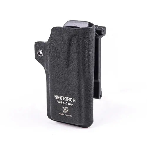 Nextorch V43 X-CARRY Étui Tactique à Dégainage Rapide - Kydex - Rotation 360° - Compatible TA70  NYCTALOPE  
