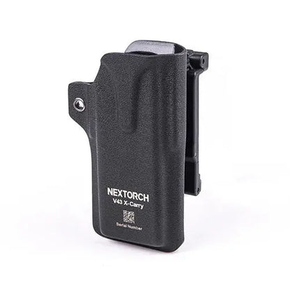 Nextorch V43 X-CARRY Étui Tactique à Dégainage Rapide - Kydex - Rotation 360° - Compatible TA70  NYCTALOPE  
