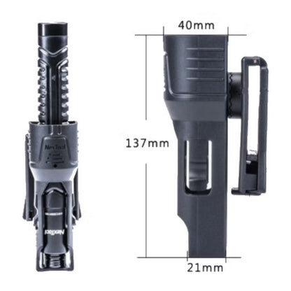 Porte matraque baton Nextorch KT5512 - Quicker N21C et N28C - NYCTALOPE