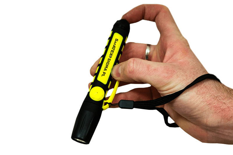 Lampe stylo Nightsearcher SIGMA PL 67 Lumens - ATEX Zone 0 - Utilise 2 x AAA (alcalines) NightSearcher