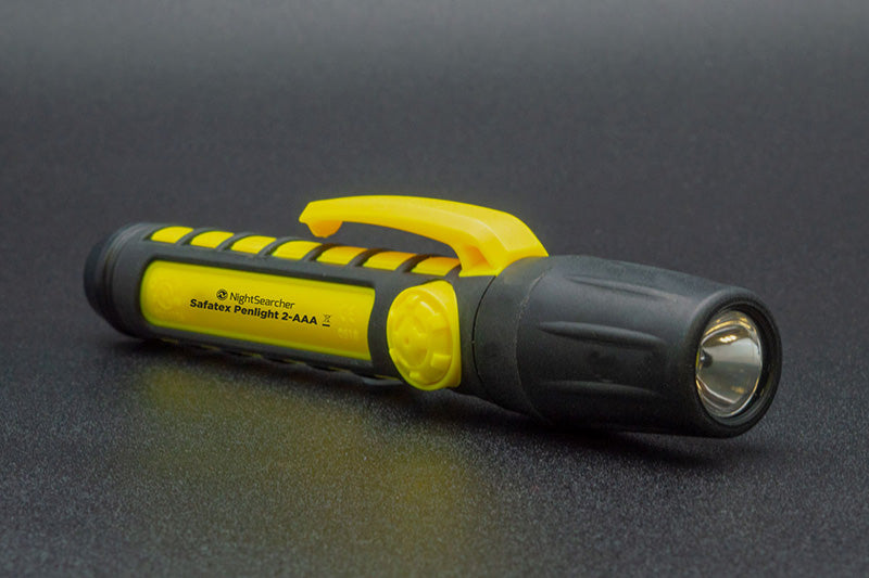 Lampe stylo Nightsearcher SIGMA PL 67 Lumens - ATEX Zone 0 - Utilise 2 x AAA (alcalines) NightSearcher