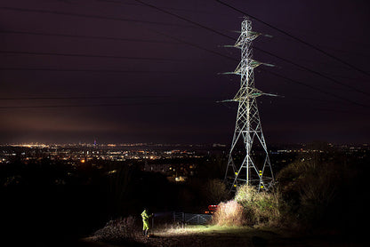 Projecteur de chantier Nightsearcher Solaris Pro X rechargeable - 16 000 Lumens - 36,4 Ah - Autonomie de 48 heures - NYCTALOPE