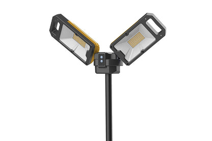 Lampe de travail Nightsearcher Tower Pro 5K 5000 Lumens - Hybride batterie/secteur - Trépied extensible - NYCTALOPE