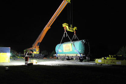 Projecteur Nightsearcher Solarisduo 20K 40000 Lumens - Double tête d'éclairage - Batterie Lithium-ion 50Ah - NYCTALOPE