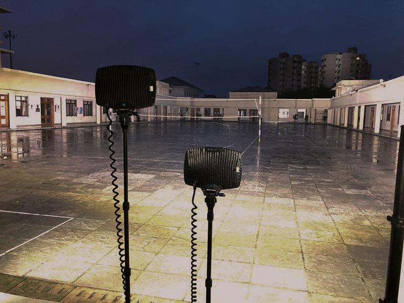 Projecteur Nightsearcher Solarisduo 20K 40000 Lumens - Double tête d'éclairage - Batterie Lithium-ion 50Ah - NYCTALOPE