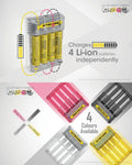 Nitecore Chargeur Q4  NYCTALOPE  