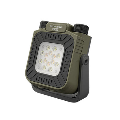 Lampe de Travail Nitecore NWL30 3000 Lumens - 3 en 1 - Anti-moustique - Powerbank - Orientable 360°  - Rechargeable USB-C