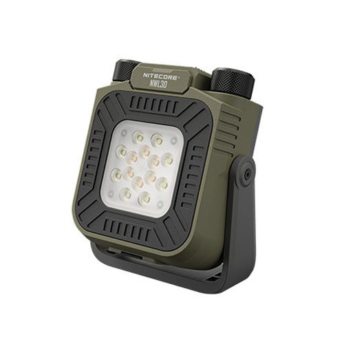 Lampe de Travail Nitecore NWL30 3000 Lumens - 3 en 1 - Anti-moustique - Powerbank - Orientable 360°  - Rechargeable USB-C