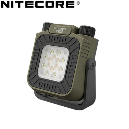 Lampe de Travail Nitecore NWL30 3000 Lumens - 3 en 1 - Anti-moustique - Powerbank - Orientable 360°  - Rechargeable USB-C