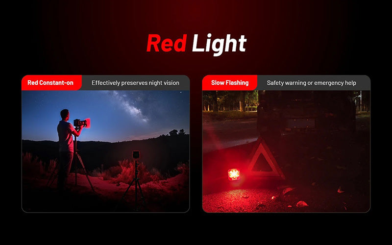 Lampe de Travail Nitecore NWL30 3000 Lumens - 3 en 1 - Anti-moustique - Powerbank - Orientable 360°  - Rechargeable USB-C