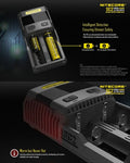 Nitecore Superb Charger SC2  NYCTALOPE  