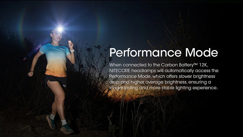 Nitecore 12K 12000mAh Kit Batterie Externe Carbone - Compatible NU45 / NU53 / HC65UHE  NYCTALOPE  