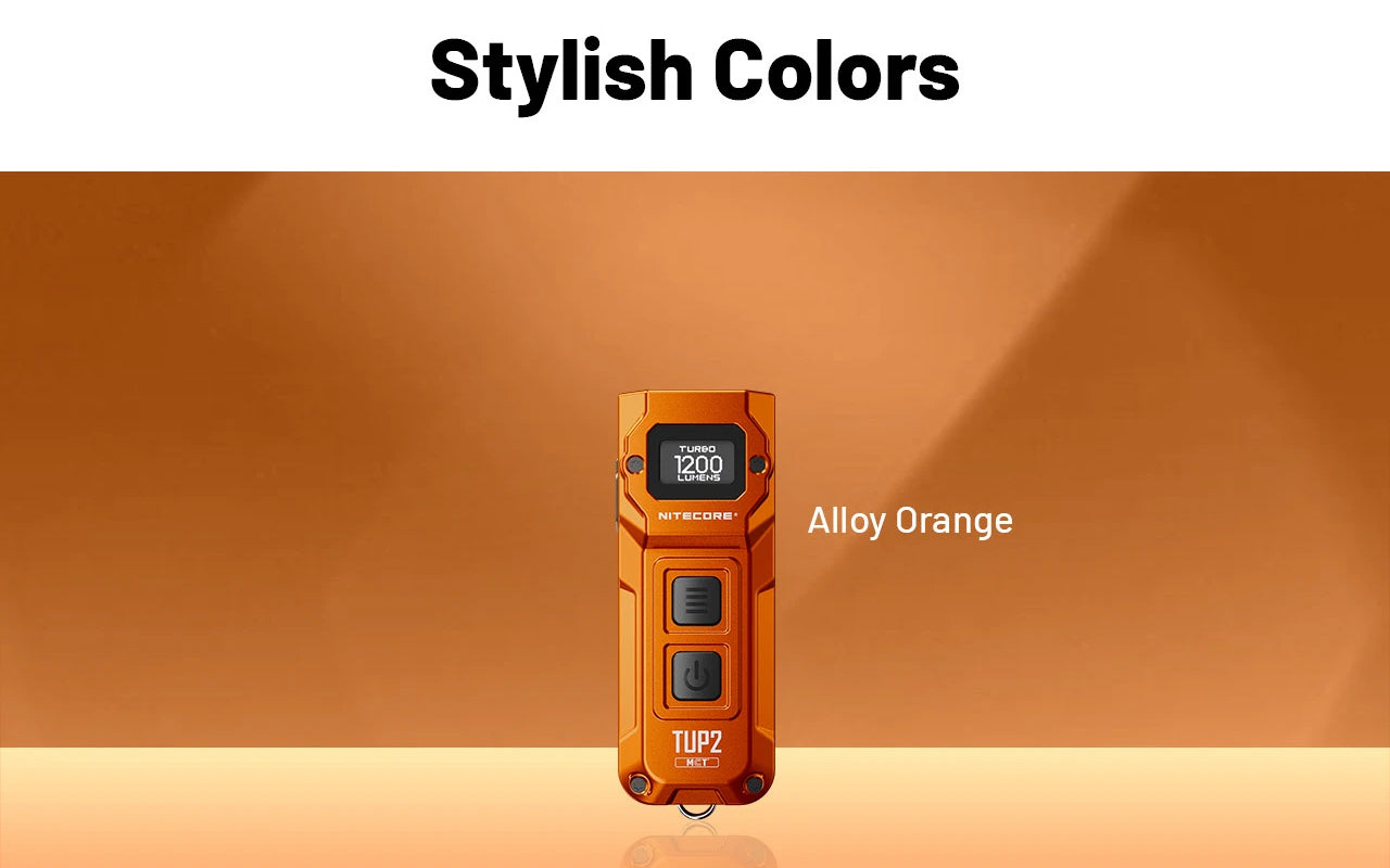 Lampe Nitecore TUP2 compacte – 1200 Lumens – Résistant IP54 eau poussière  NYCTALOPE  