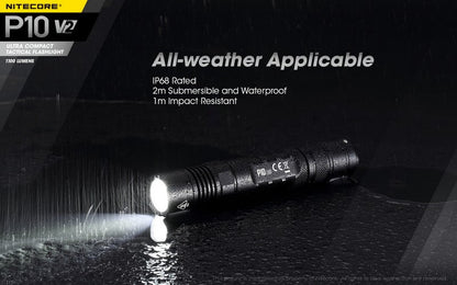 Lampe Torche Nitecore P10V2 - 1100Lumens  NYCTALOPE  