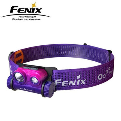 Lampe Frontale rechargeable Fenix HM65R-DT Classic, Violet ou Nebula – 1500 Lumens  NYCTALOPE  