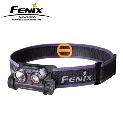 Lampe Frontale rechargeable Fenix HM65R-DT Classic, Violet ou Nebula – 1500 Lumens  NYCTALOPE  