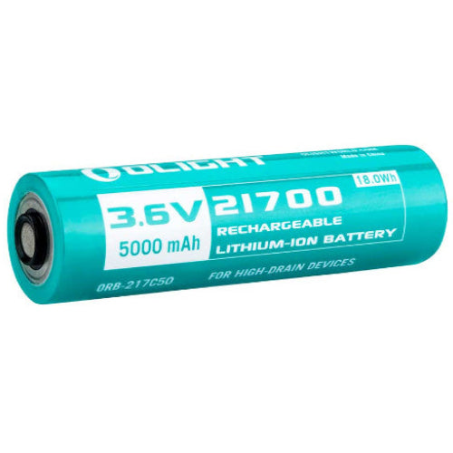 Batterie Olight 21700 - 5000mAh ORB-217C50 - 3.6V protégée Li-ion Olight