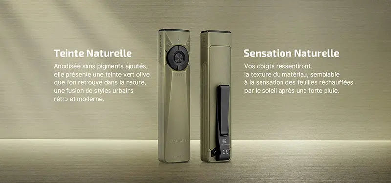 Olight Arkfeld Ultra - 1400 Lumens laser vert et lumière UV - NYCTALOPE