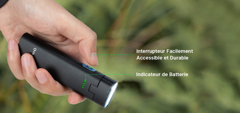 Lampe Torche Olight Arkflex - 1000 Lumens - Tête orientable pour gilet tactique  NYCTALOPE  