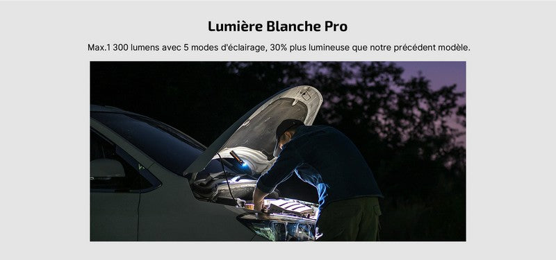 Lampe Torche Olight Arkfeld Pro - 1300 Lumens laser vert et lumière UV  NYCTALOPE  