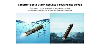 Lampe Torche Olight Arkfeld Pro - 1300 Lumens laser vert et lumière UV  NYCTALOPE  