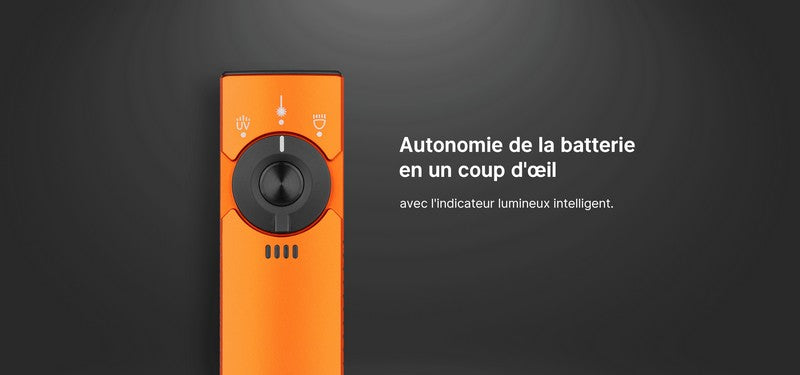 Lampe Torche Olight Arkfeld Pro - 1300 Lumens laser vert et lumière UV  NYCTALOPE  