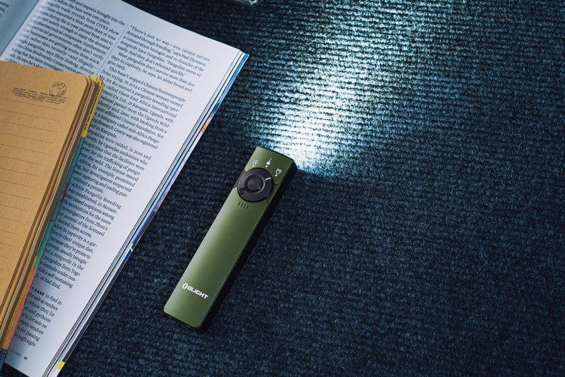 Lampe Torche Olight Arkflex Pro - 1300 Lumens laser vert et lumière UV