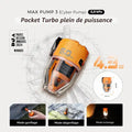 Olight FLEXTAIL MAX PUMP 3 - mini pompe à air portable 3-en-1 avec lanterne 300 lm rechargeable USB-C