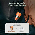 Olight FLEXTAIL MAX PUMP 3 - mini pompe à air portable 3-en-1 avec lanterne 300 lm rechargeable USB-C