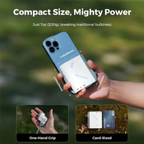 Olight Flextail Tiny Shower — mini douchette électrique portable pour le camping, rechargeable USB-C