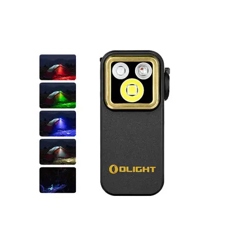 Olight Oclip Pro S – Lampe clip tactique 600 lumens rechargeable avec éclairage RVB et UV  NYCTALOPE  