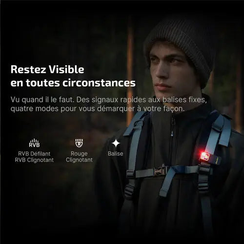 Olight Oclip Pro S – Lampe clip tactique 600 lumens rechargeable avec éclairage RVB et UV  NYCTALOPE  