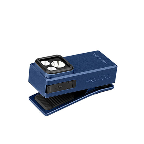 Olight Oclip Ultra - 530 Lumens - Mini lampe à clip avec faisceau large, concentré et UV Olight