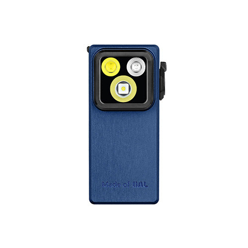 Olight Oclip Ultra - 530 Lumens - Mini lampe à clip avec faisceau large, concentré et UV Olight